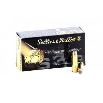 Náboj 357 MAGNUM - FMJ 10,25g (158grs) Sellier & Bellot 