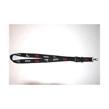 Klíčenka na krk / Šňůrka na krk (Lanyard) HECKLER & KOCH SFP 9 černá