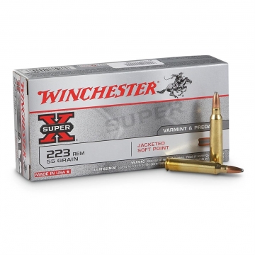 Náboj .223 Rem X Super JSP 3,6 g (55 grs) Winchester