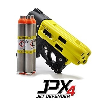 Obranná (pepřová) pistole Piexon JPX4 JET DEFENDER Compact, žlutý