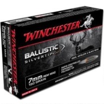 Winchester náboj BALLISTIC SILVERTIP 7mm REM MAG, 150 GR