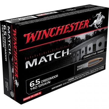 Winchester náboj MATCH 6,5 CREEDMOOR 140 GR