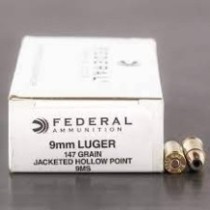 Náboj Federal 9mm LUGER Hi-Shok JHP, 147 gr