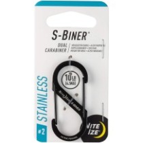 Nite Ize S-Biner Stainless Steel Ocelová oboustranná karabina-černá