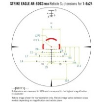 Puškohled Strike Eagle 1-6x24 AR-BDC3 (MOA)