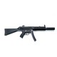 Samonabíjecí puška MP5 SD MKE T94 s integrovaným tlumičem
