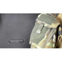 OMEGA TACTICAL UBACS LS T-SHIRT CZ 4M BLACK