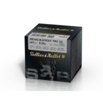 Náboj SELLIER&BELLOT .300 AAC Blackout FMJ 147gr - 100ks