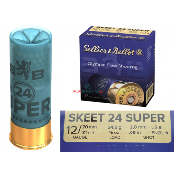 Brokové náboje S&B SKEET 24...