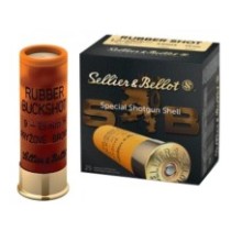 Brokové náboje SELLIER&BELLOT RUBBER BUCK SHOT 12/67,5 (7,5mm)