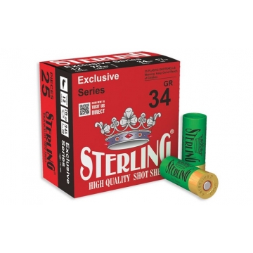 Brokové náboje Sterling...