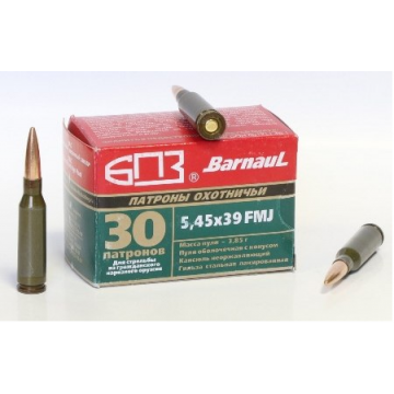 Náboj Barnaul 5,45x39 FMJ...