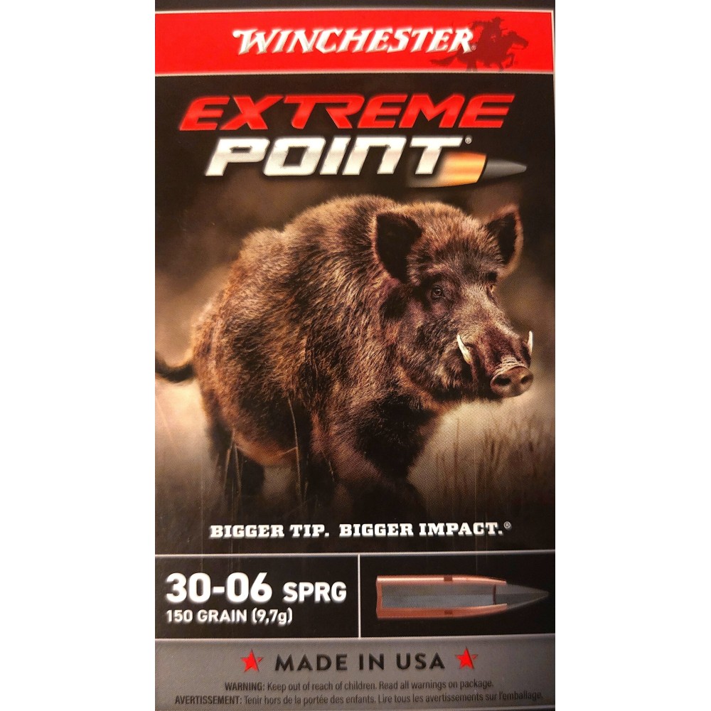Náboj WINCHESTER 30-06 SPRING. EXTREME POINT, 150gr