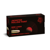 Náboj GECO 9mm Luger JHP, 11,5gr/7,5g