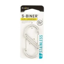 Nite Ize S-Biner Stainless Steel Ocelová oboustranná karabina-nerez
