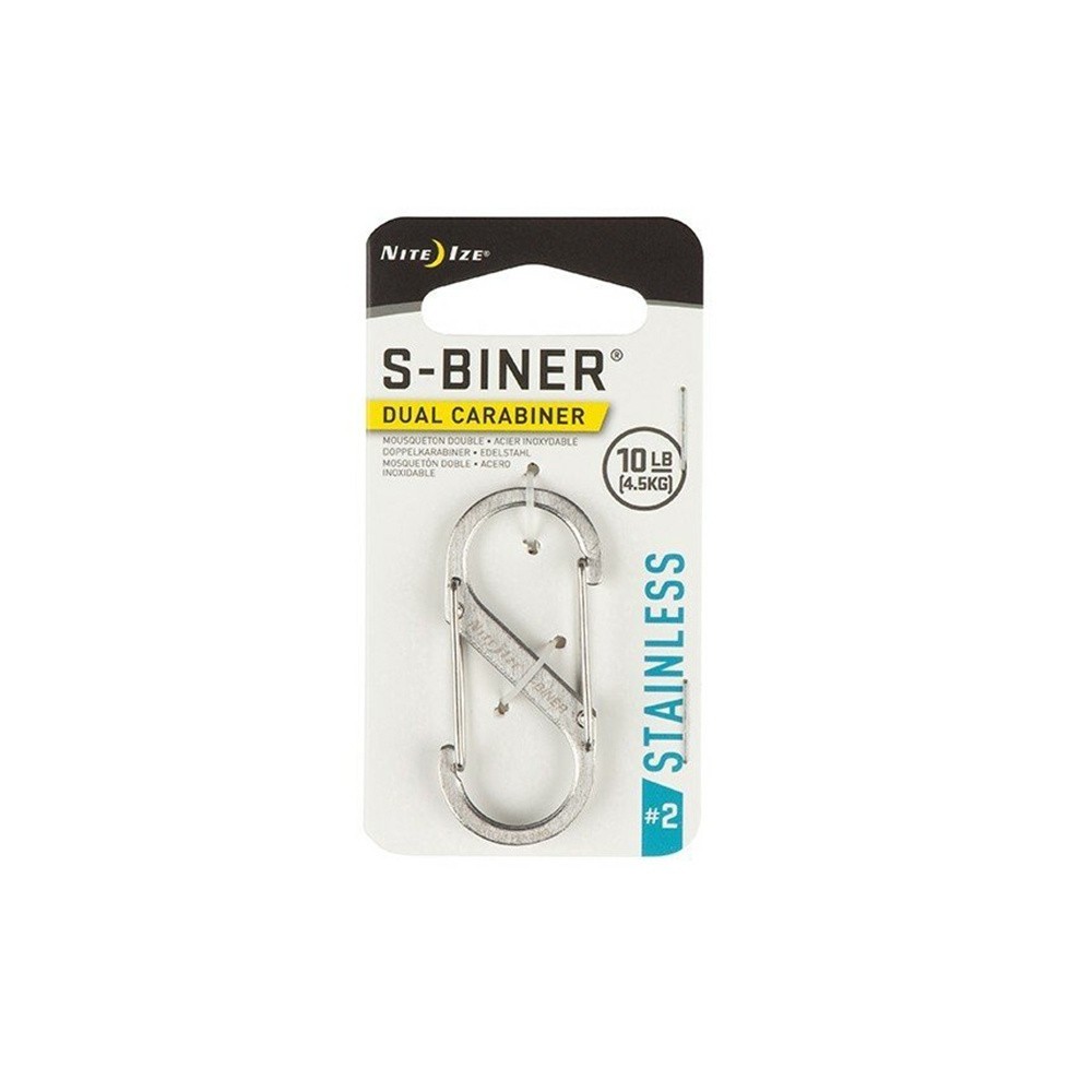 Nite Ize S-Biner Stainless Steel Ocelová oboustranná karabina-nerez