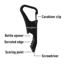 Multifunkční karabinka Nite Ize Doohickey ClipKey Key Tool