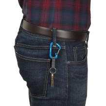 Klíčenka Nite Ize SlideLock Key Ring Aluminum - oranžová