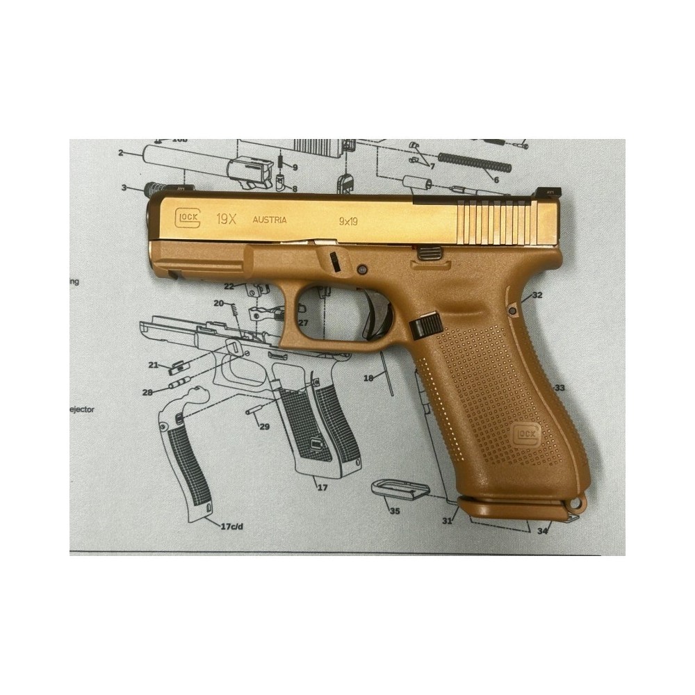 Glock 19X MOS, 9x19mm