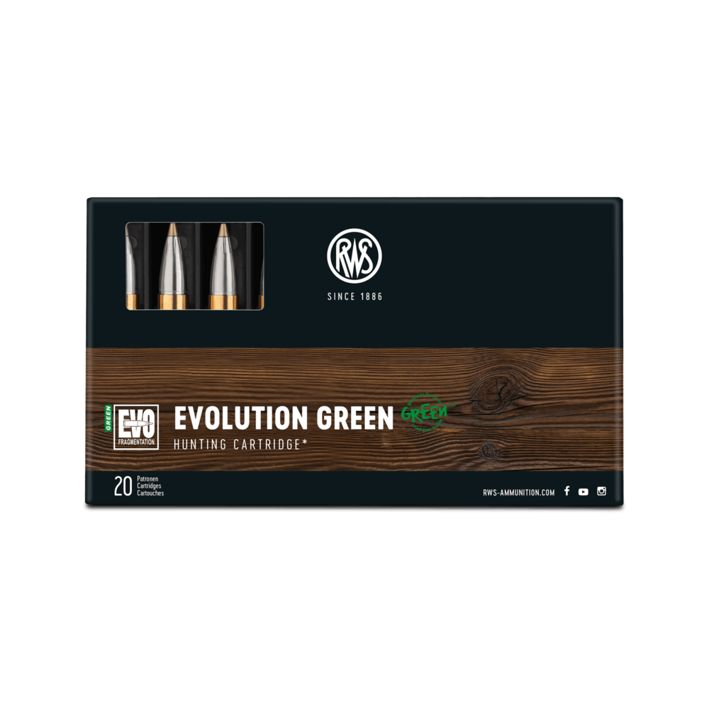 Náboj RWS .300 Win. Mag. EVO Green 9,0 g / 139 gr