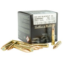 Kulový náboj Sellier & Bellot 300AAC Blackout FMJ Subsonic 13 g 100 ks