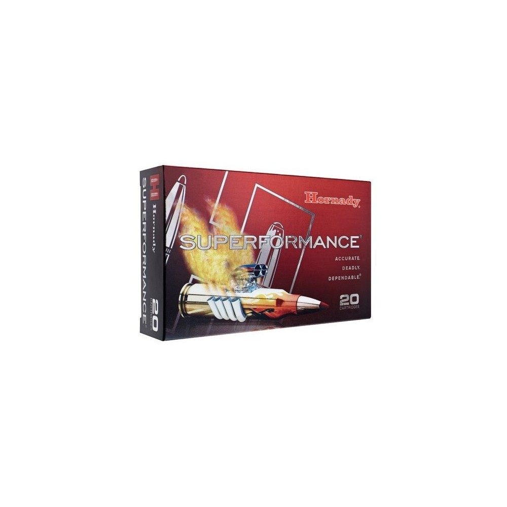 Náboj kulový Hornady, Superformance, .308win., 150gr (9,7g), SST
